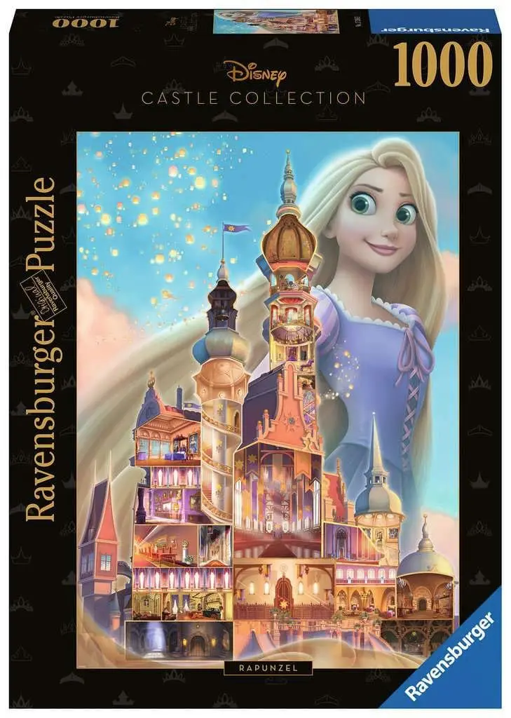Disney Castle Collection Jigsaw Puzzle Rapunzel (Tangled) (1000 dílků) fotografii produktu