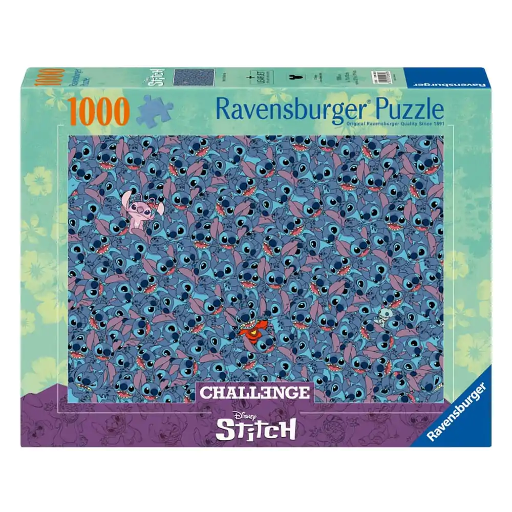 Disney Jigsaw Puzzle Challenge Stitch (1000 dílků) fotografii produktu