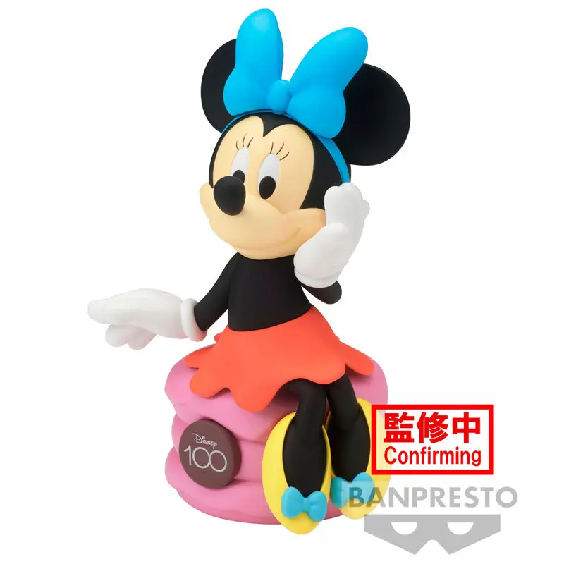 Disney Characters 100th Anniversary Sofubi figurka Minnie Mouse 11cm fotografii produktu