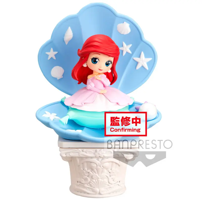 Disney Characters růžové šaty styl Ariel Ver.A Q posket figurka 12cm fotografii produktu