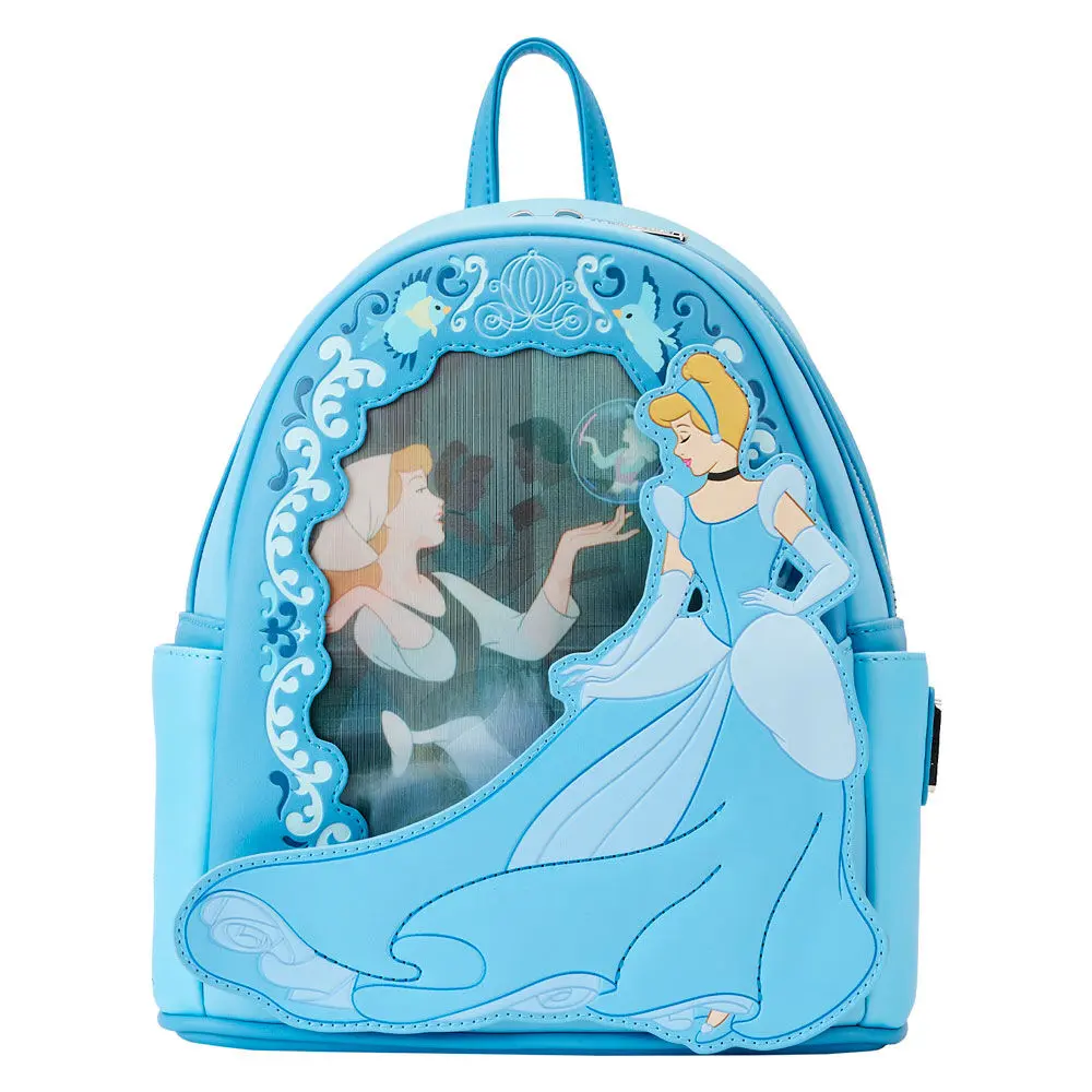Loungefly Disney Cinderella lenticular batoh 26cm fotografii produktu