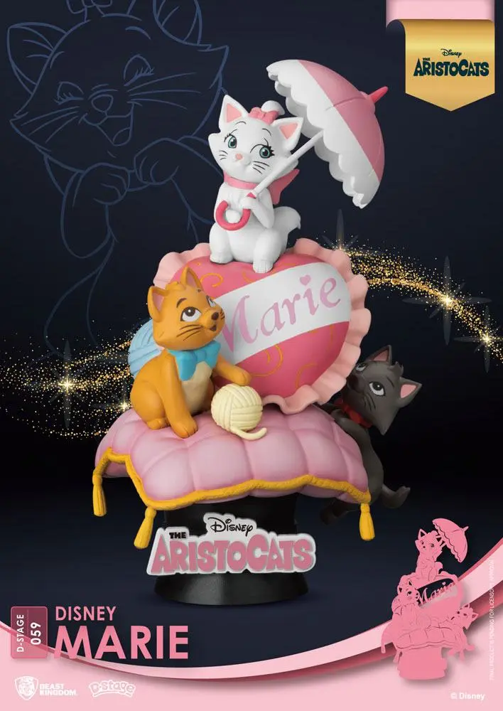 Disney Classic Animation Series D-Stage PVC Diorama Marie 15 cm fotografii produktu