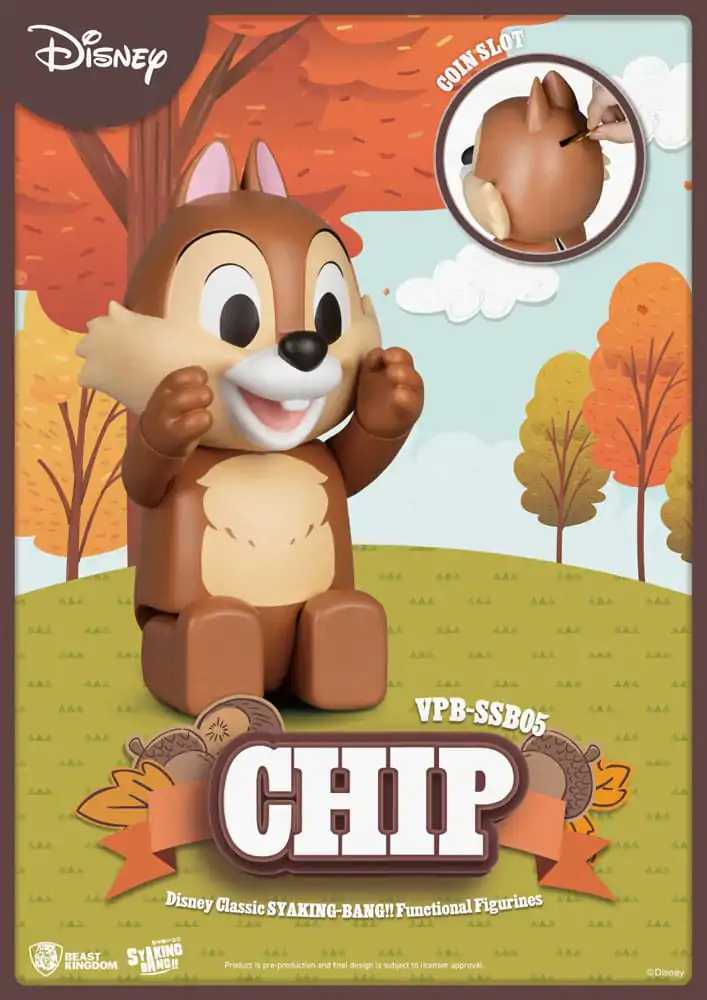 Disney: Classic Chip 'n' Dale Syaking Bang PVC Figurka Chip 33 cm fotografii produktu