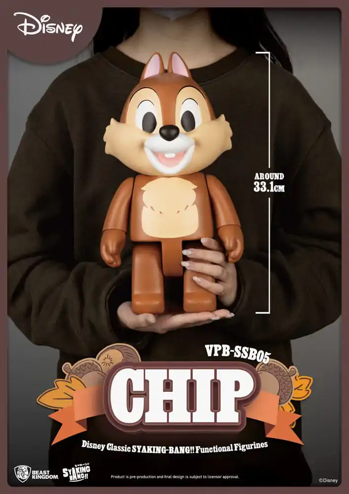 Disney: Classic Chip 'n' Dale Syaking Bang PVC Figurka Chip 33 cm fotografii produktu