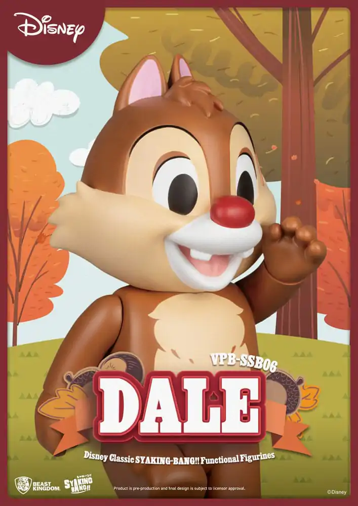 Disney: Classic Chip 'n' Dale Syaking Bang PVC Figurka Dale 33 cm fotografii produktu