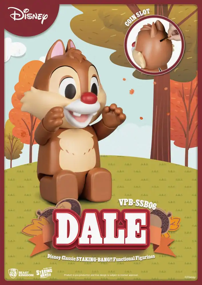 Disney: Classic Chip 'n' Dale Syaking Bang PVC Figurka Dale 33 cm fotografii produktu