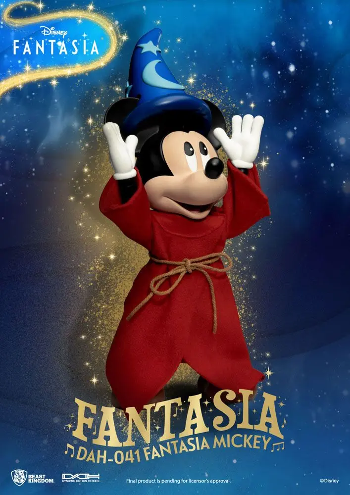 Disney Classic Dynamic 8ction Heroes Akční figurka 1/9 Mickey Fantasia 21 cm fotografii produktu