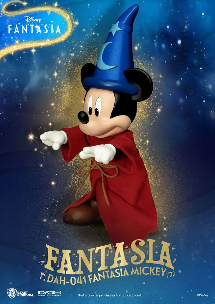 Disney Classic Dynamic 8ction Heroes Akční figurka 1/9 Mickey Fantasia 21 cm fotografii produktu