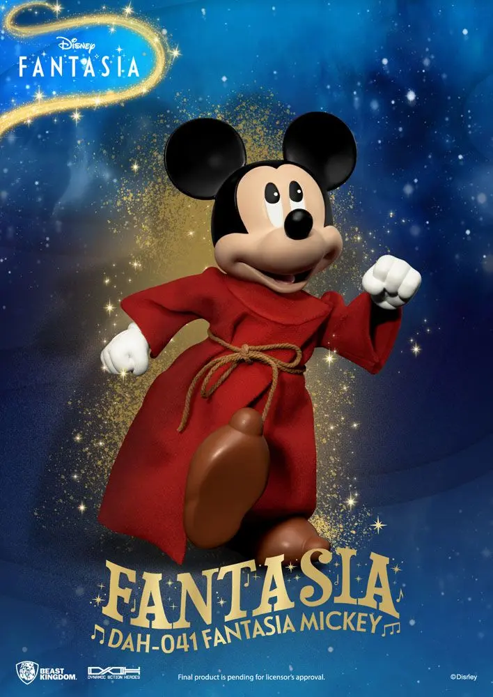 Disney Classic Dynamic 8ction Heroes Akční figurka 1/9 Mickey Fantasia 21 cm fotografii produktu