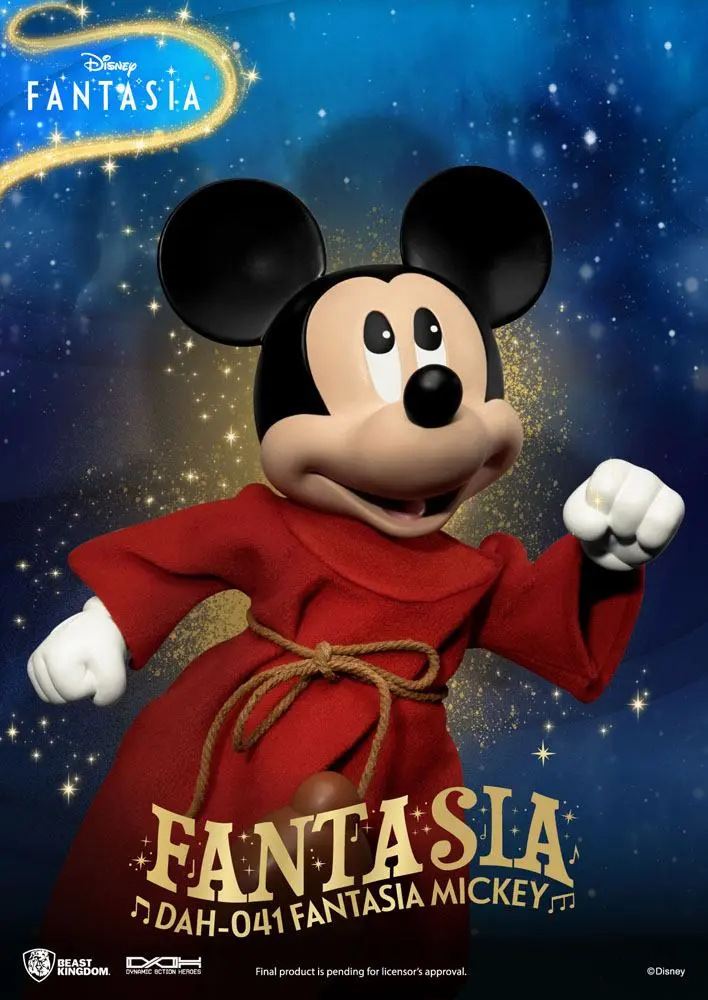 Disney Classic Dynamic 8ction Heroes Akční figurka 1/9 Mickey Fantasia 21 cm fotografii produktu