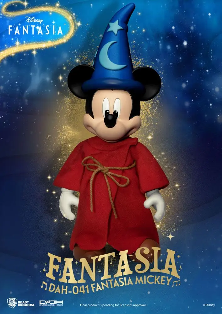 Disney Classic Dynamic 8ction Heroes Akční figurka 1/9 Mickey Fantasia 21 cm fotografii produktu