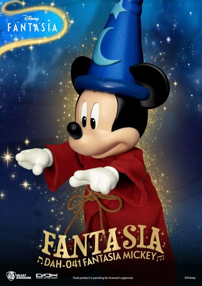 Disney Classic Dynamic 8ction Heroes Akční figurka 1/9 Mickey Fantasia 21 cm fotografii produktu