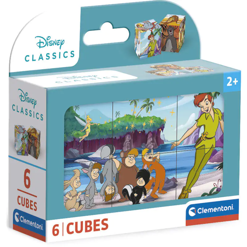 Disney Classic cube puzzle 6 ks fotografii produktu