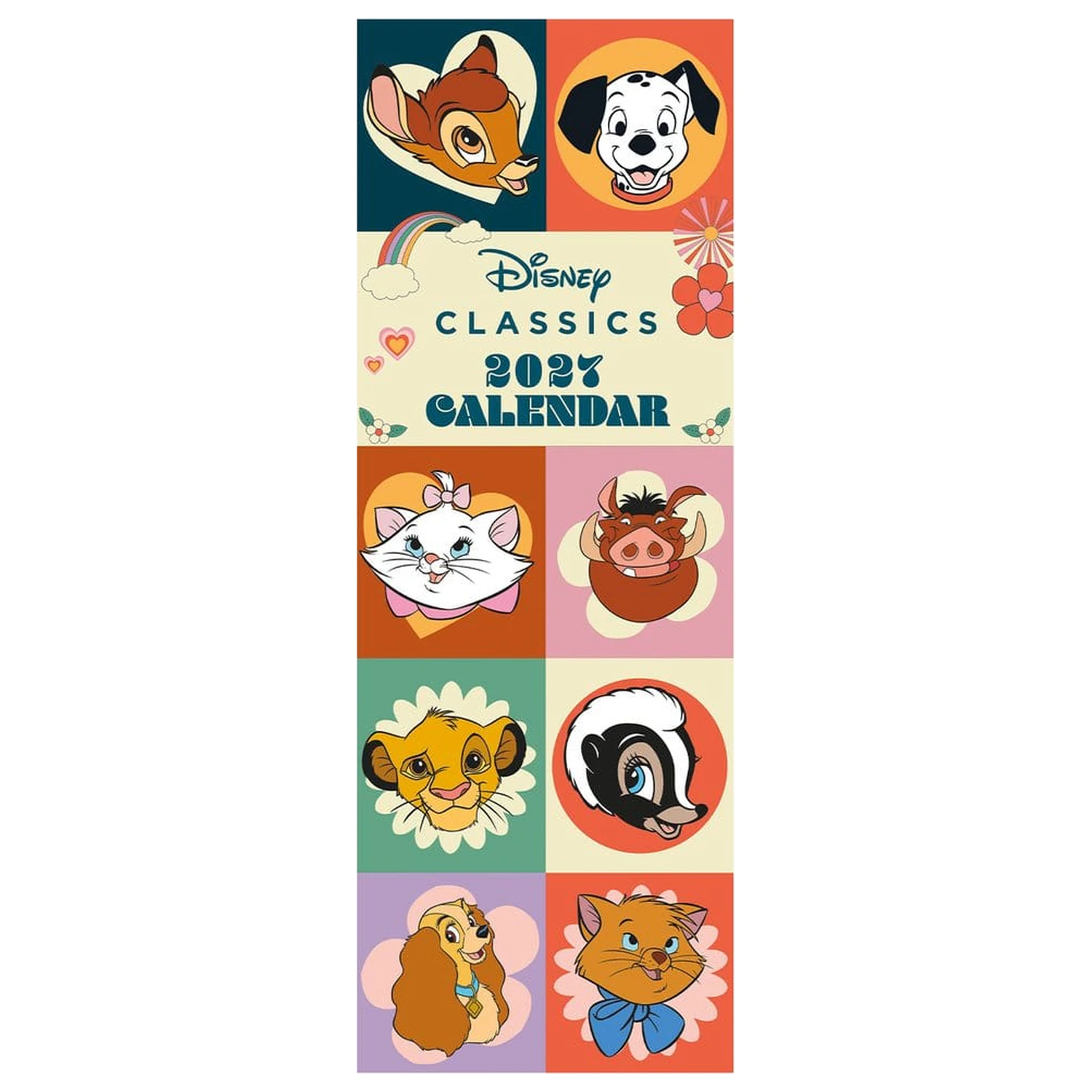 Disney Classics Kalendář 70s Feeling 2027 42 x 15 cm fotografii produktu
