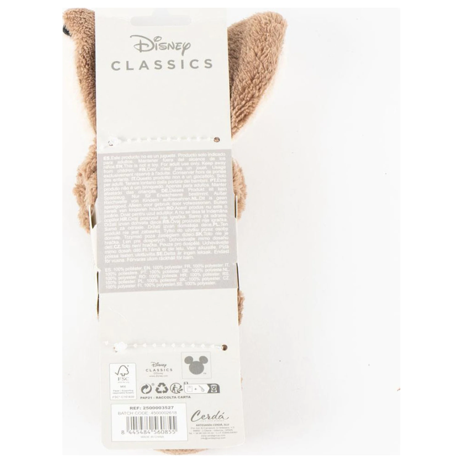 Disney Classics Hnědá kosmetická čelenka fotografii produktu