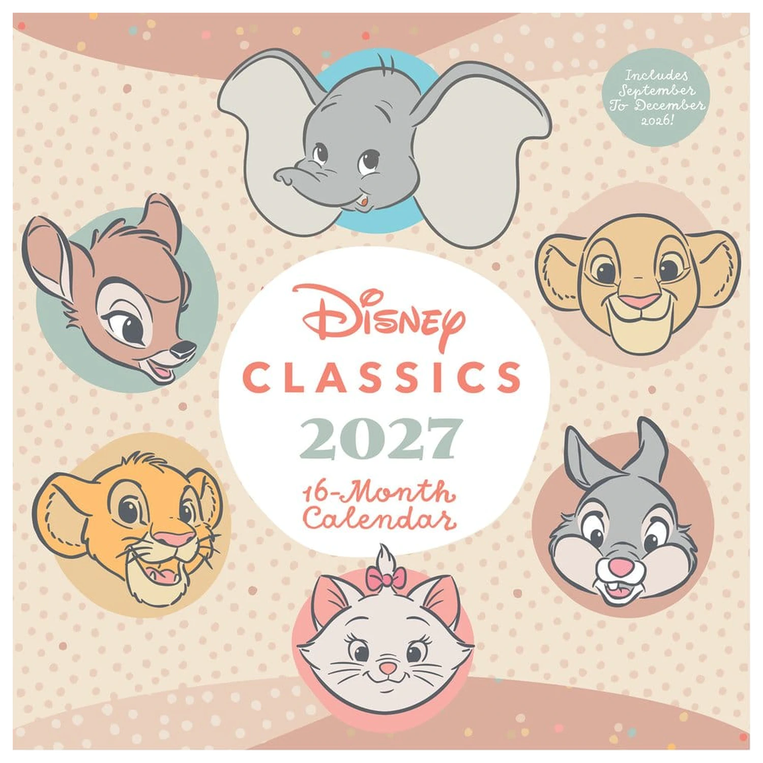 Disney Classics Kalendář Treasured Memories 2027 30 x 30 cm fotografii produktu