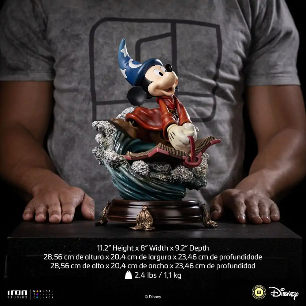 Disney Classics Vintage Collection Deluxe Art Scale Statue 1/10 Čaroděj Mickey 28 cm soška fotografii produktu