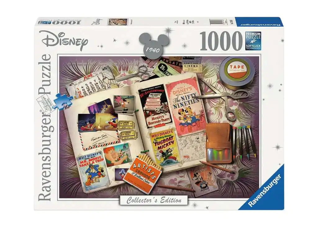 Disney Collector's Edition Puzzle 1940 (1000 dílků) fotografii produktu