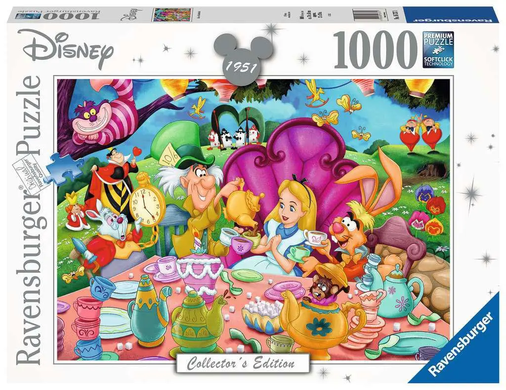 Disney Collector's Edition Puzzle Alice in Wonderland (1000 dílků) fotografii produktu