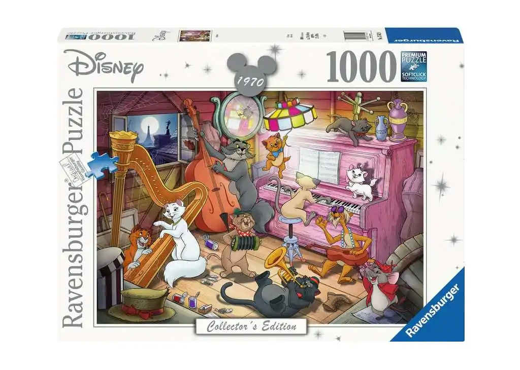 Disney Collector's Edition Puzzle Aristocats (1000 dílků) fotografii produktu