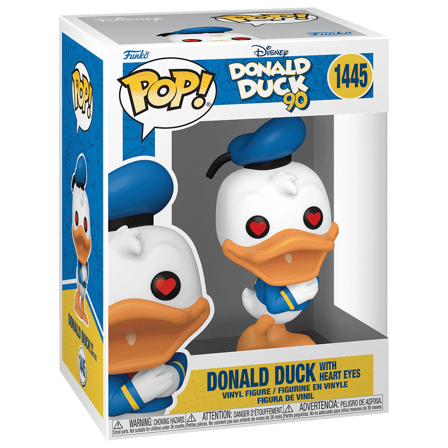 Disney DD 90th Anniversary Funko POP! Disney vinylová figurka Donald Duck(srdíčkové oči) 9 cm fotografii produktu
