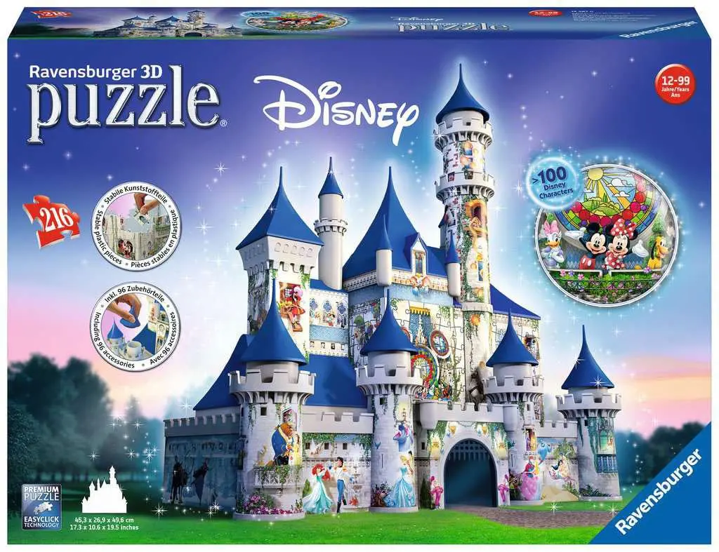 Disney 3D puzzle Disney Hrad (216 dílků) fotografii produktu