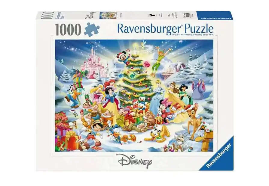 Disney Jigsaw Puzzle Disney's Christmas (1000 dílků) fotografii produktu