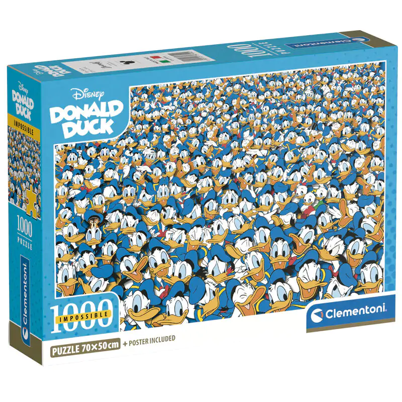 Disney Donald Duck Impossible puzzle 1000 dílků fotografii produktu