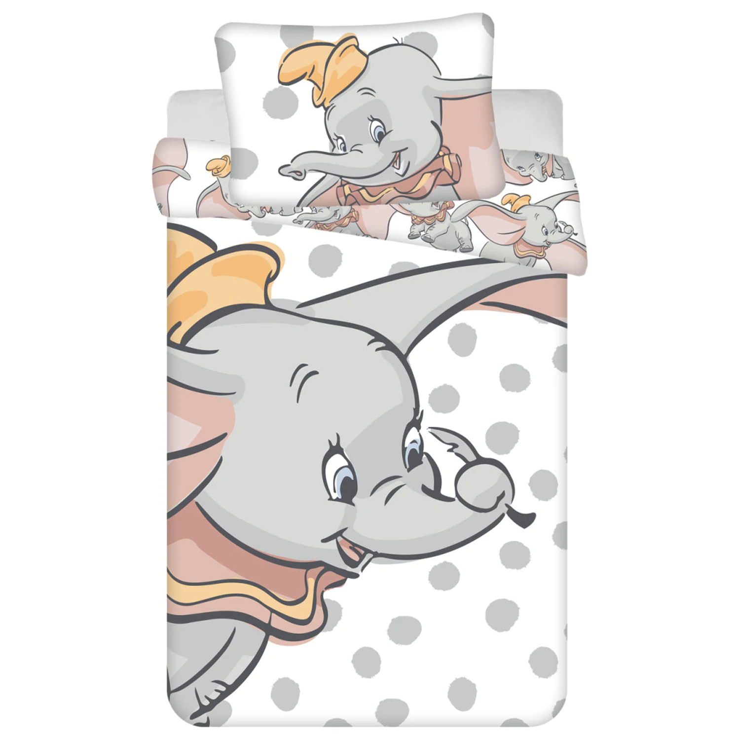 Disney Dumbo Dots Dětský povlak na peřinu fotografii produktu