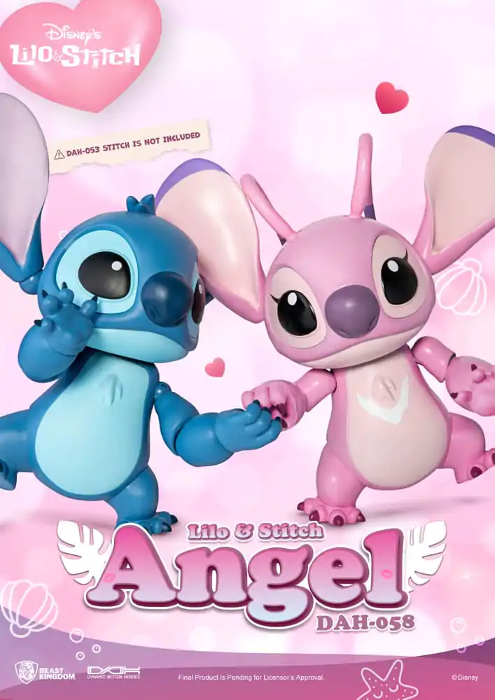 Disney Dynamic 8ction Heroes akční figurka 1/9 Angel (Lilo & Stitch) 16 cm fotografii produktu