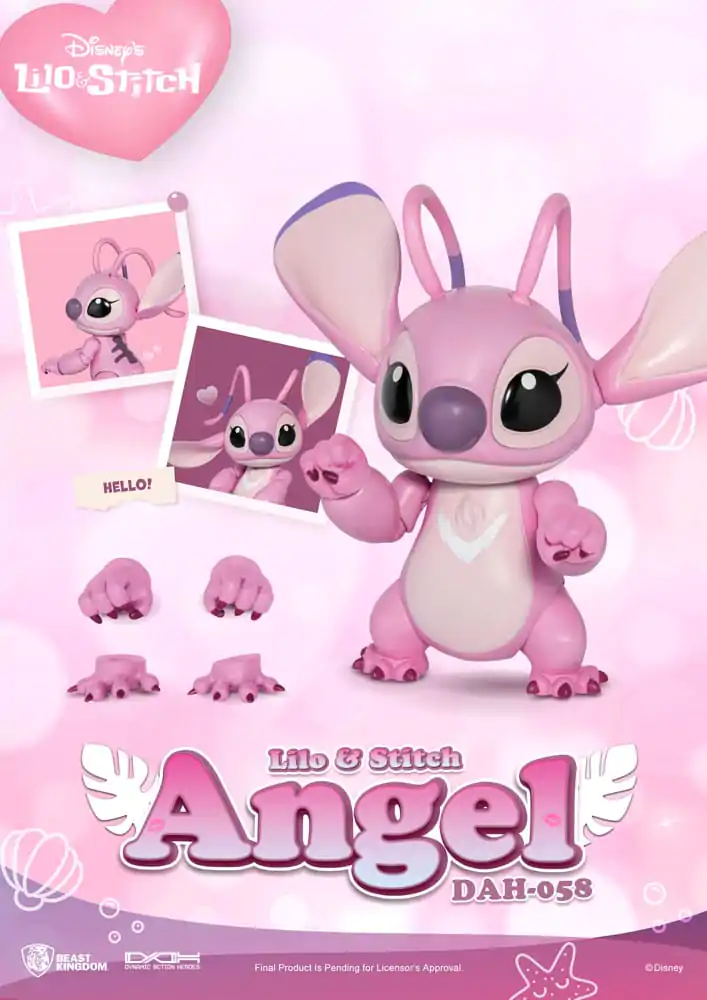 Disney Dynamic 8ction Heroes akční figurka 1/9 Angel (Lilo & Stitch) 16 cm fotografii produktu