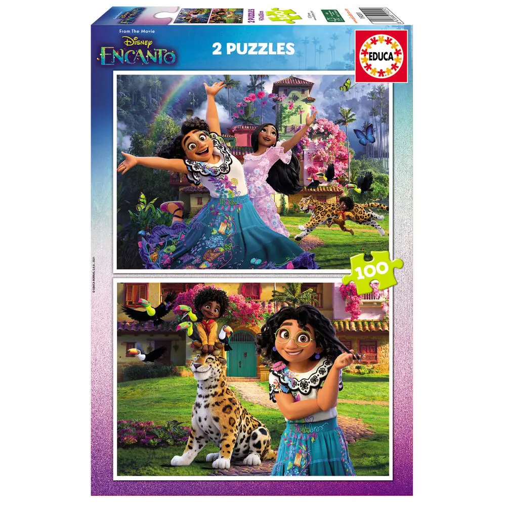 Disney Encanto puzzle 2x100 dílků fotografii produktu