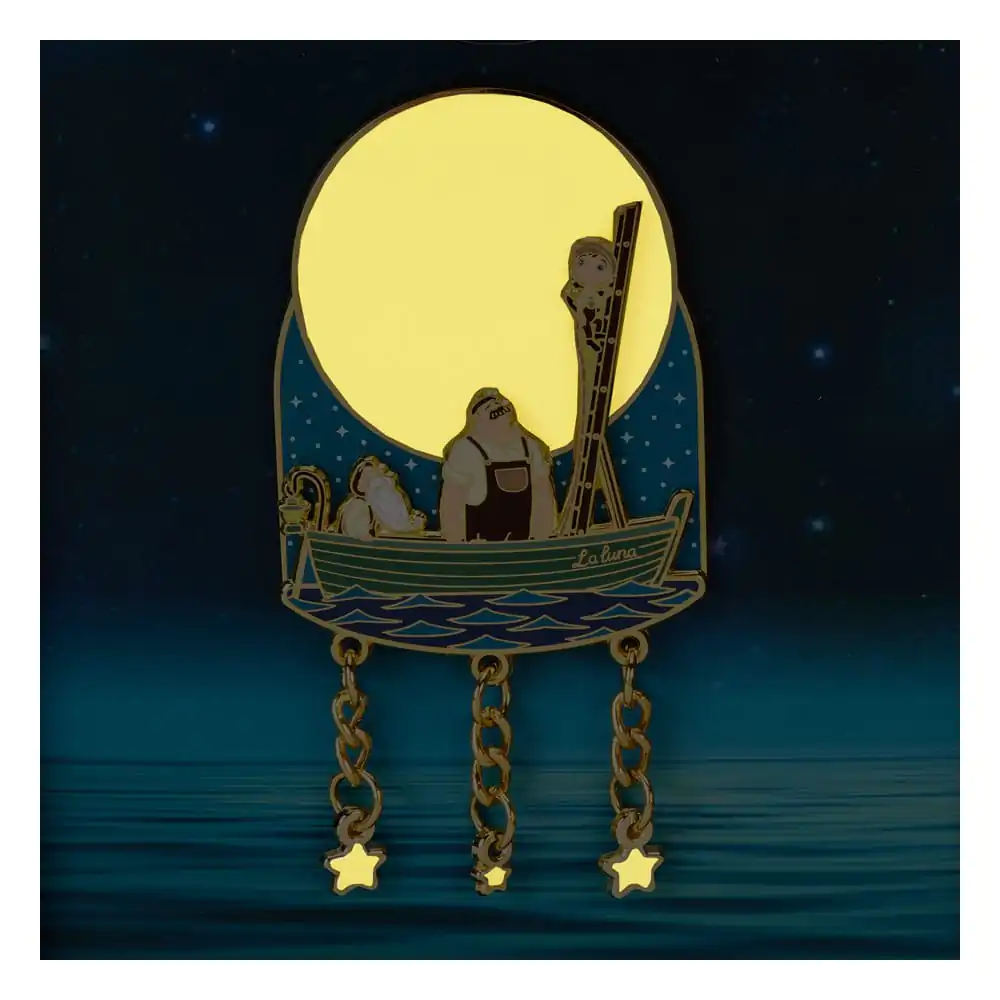 Disney by Loungefly Smaltované Placky La Luna Glow in the Dark 3" Limitovaná Edice 8 cm fotografii produktu
