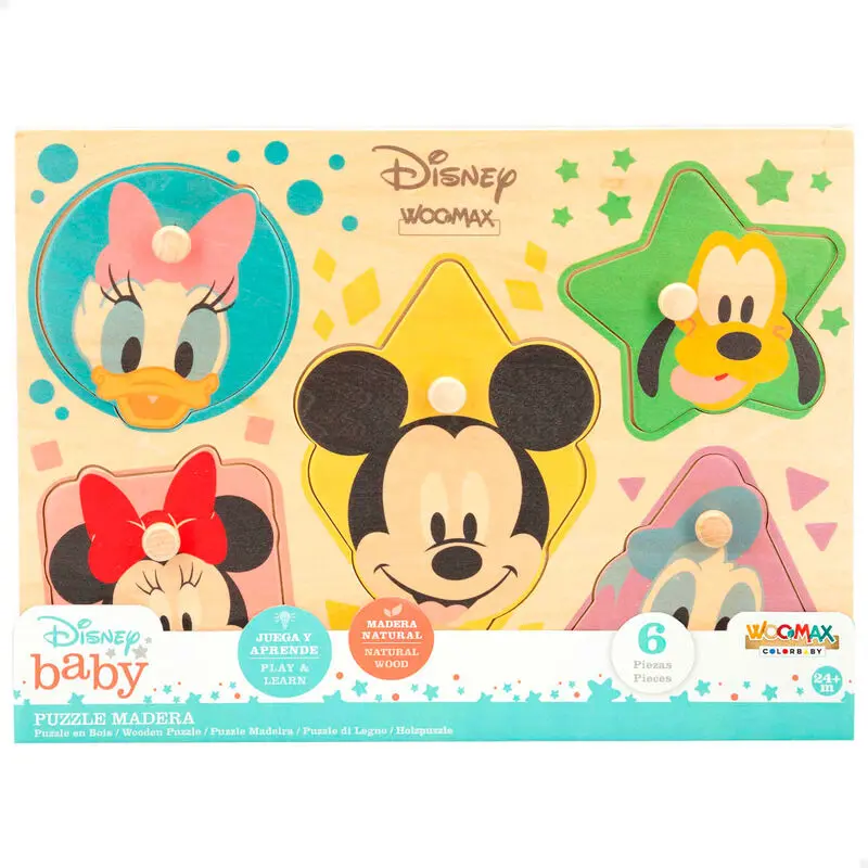 Disney dřevěné puzzle fotografii produktu