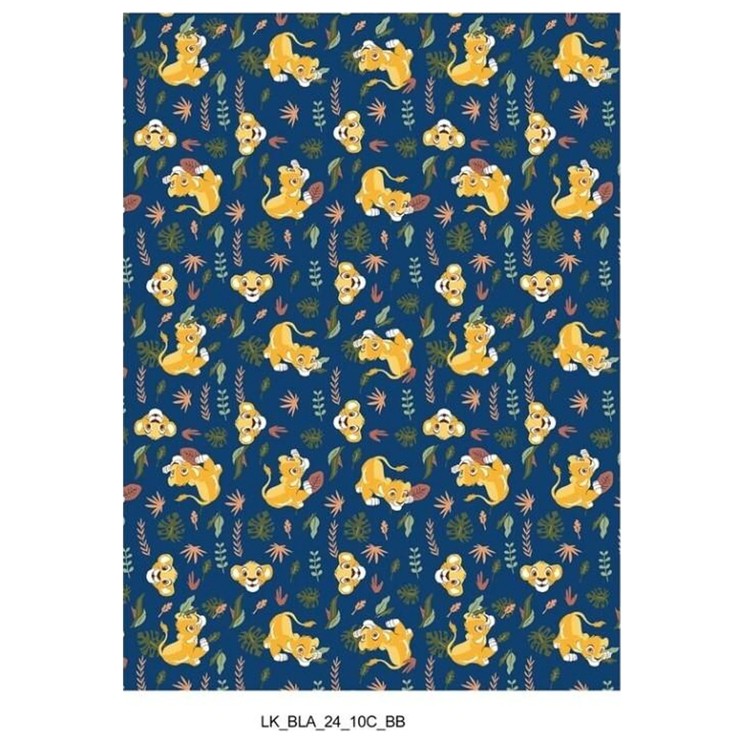 DISNEY Flannel přikrývka 110x150cm The Lion King fotografii produktu