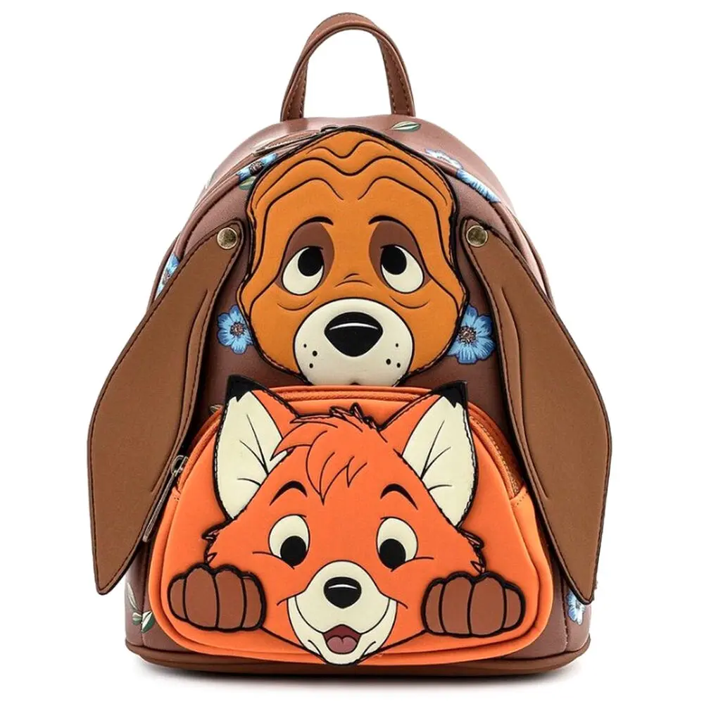 Loungefly Disney Fox and Hound Copper Todd batoh 26 cm fotografii produktu