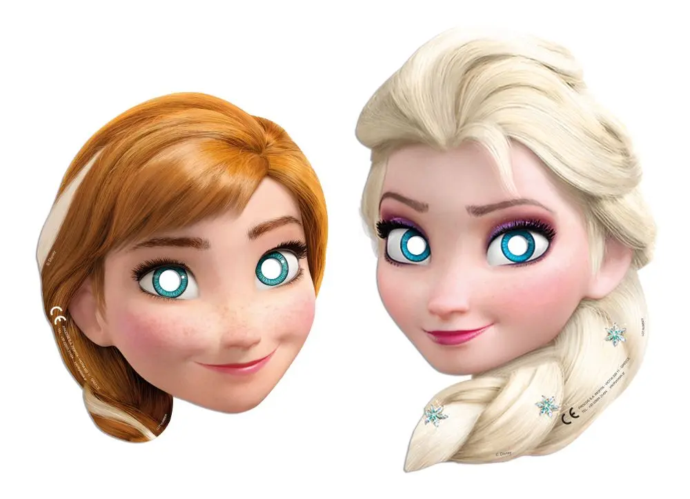 Disney Frozen Alpine maska, balení 6 kusů fotografii produktu