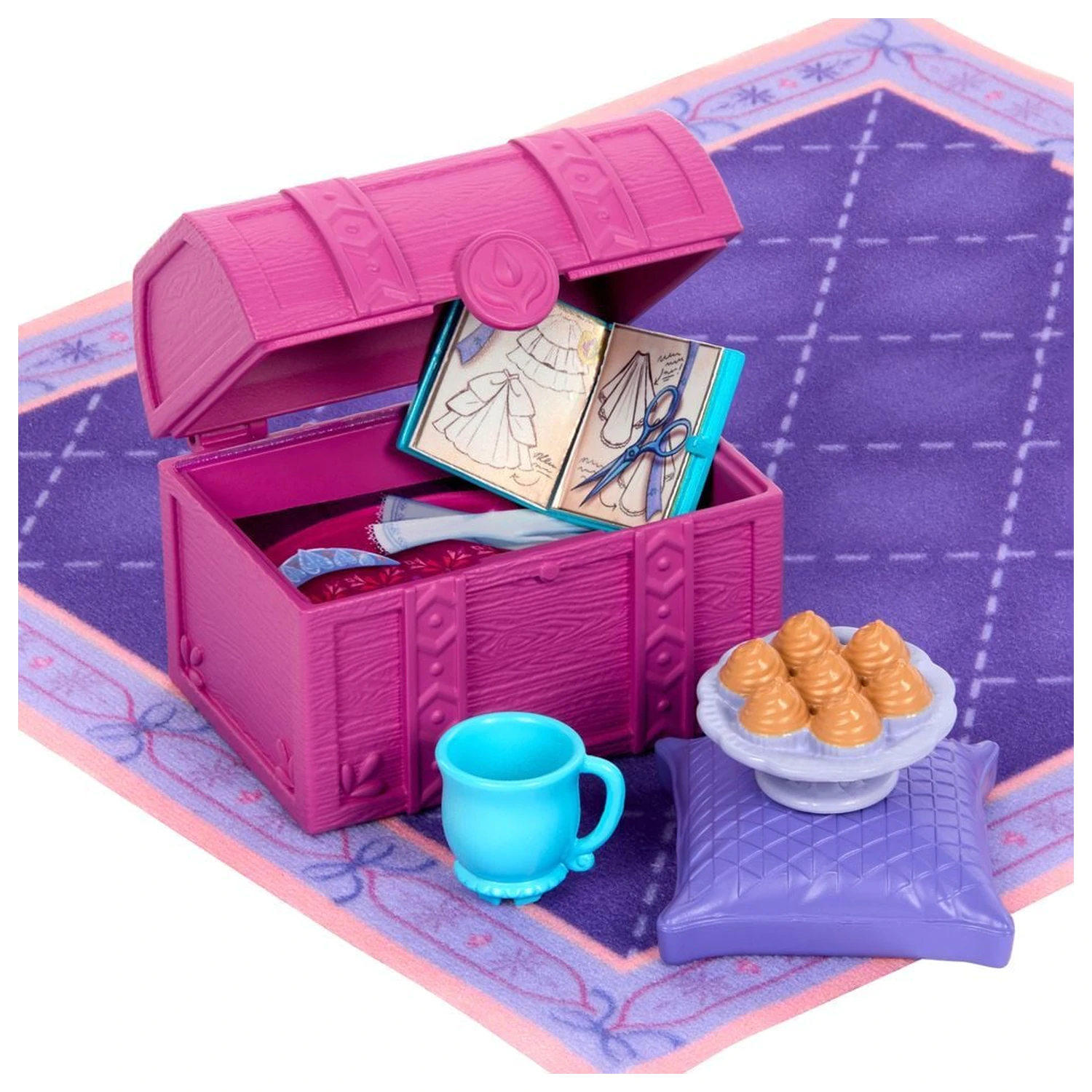 Disney Frozen Pyžamová Párty Elsa a Anna hrací set fotografii produktu