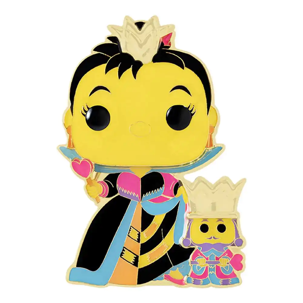 Disney POP! Smaltovaný odznak Queen and King 10 cm fotografii produktu