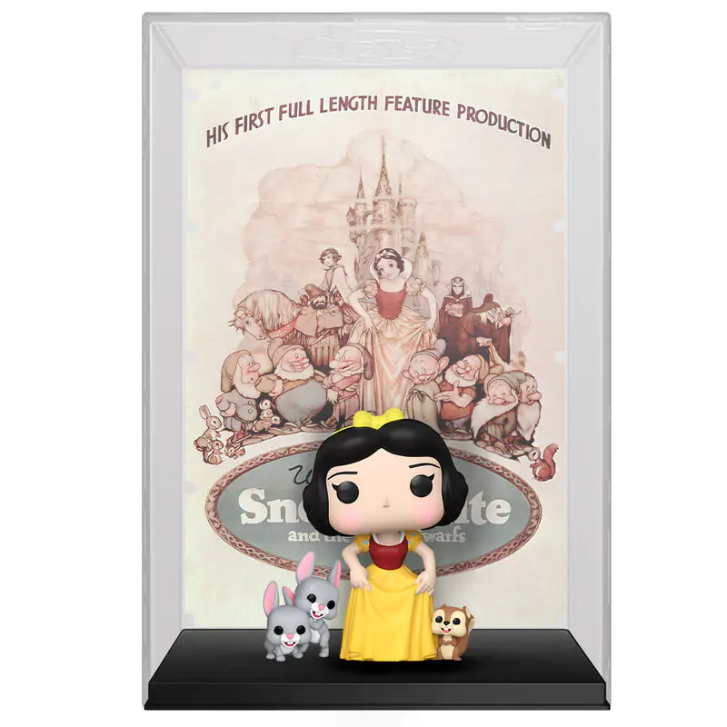Disney POP! Filmový plakát a figurka Sněhurka 9 cm fotografii produktu
