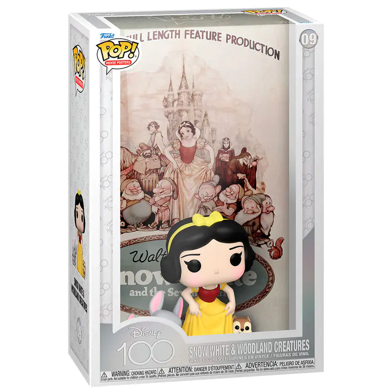 Disney POP! Filmový plakát a figurka Sněhurka 9 cm fotografii produktu
