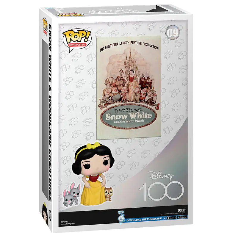 Disney POP! Filmový plakát a figurka Sněhurka 9 cm fotografii produktu