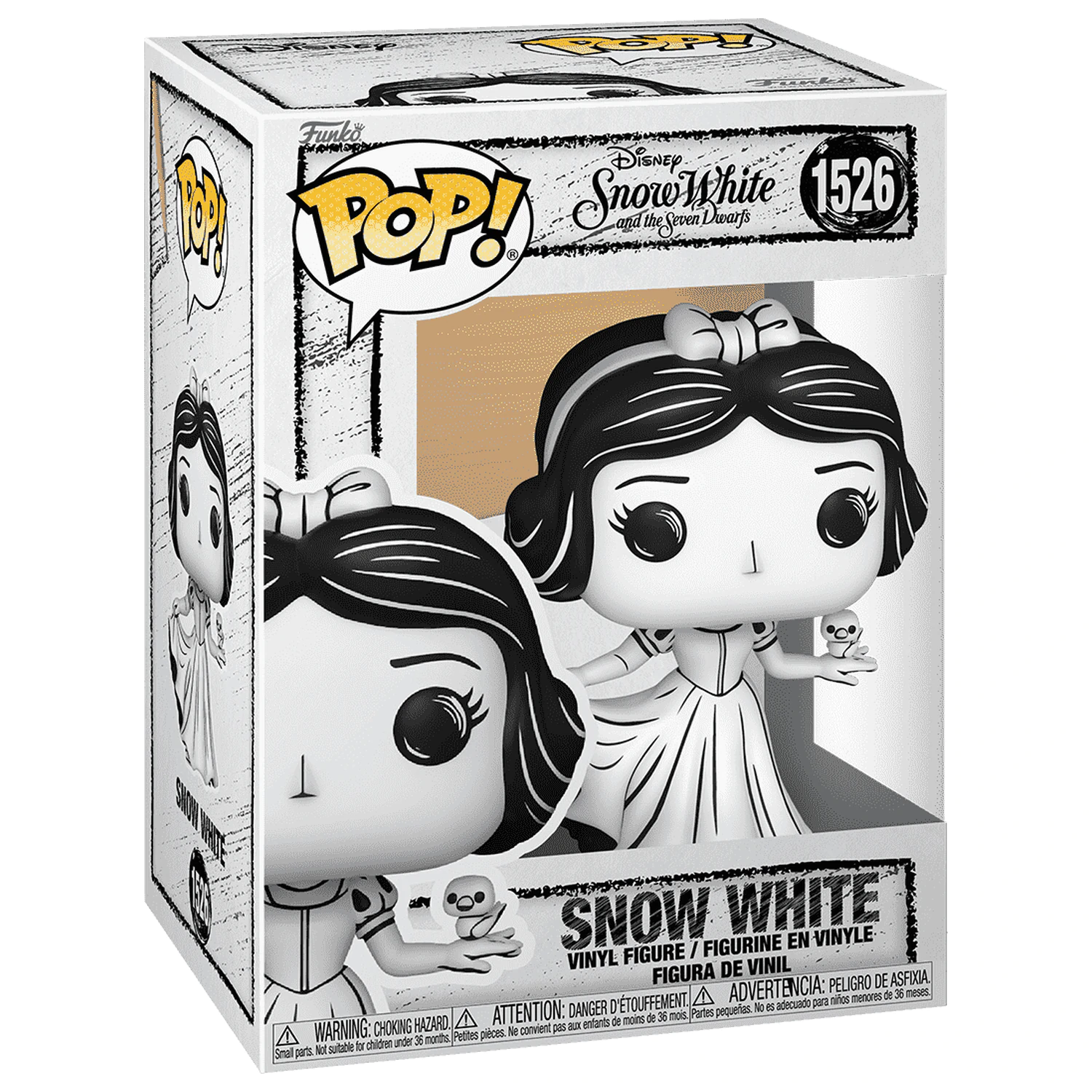 Disney Funko POP! Vinylová figurka Sketched - Sněhurka 9 cm fotografii produktu