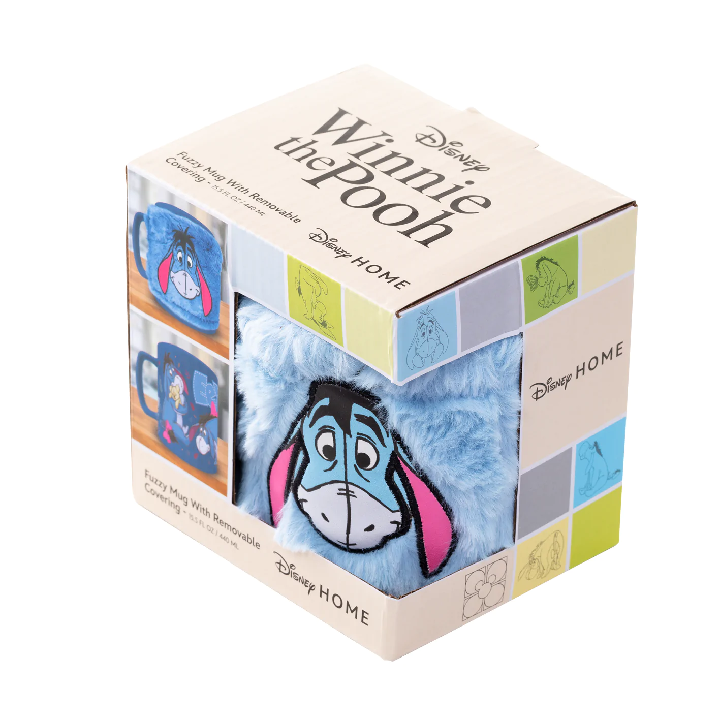 Disney Fuzzy hrnek Winnie the Pooh Eeyore fotografii produktu