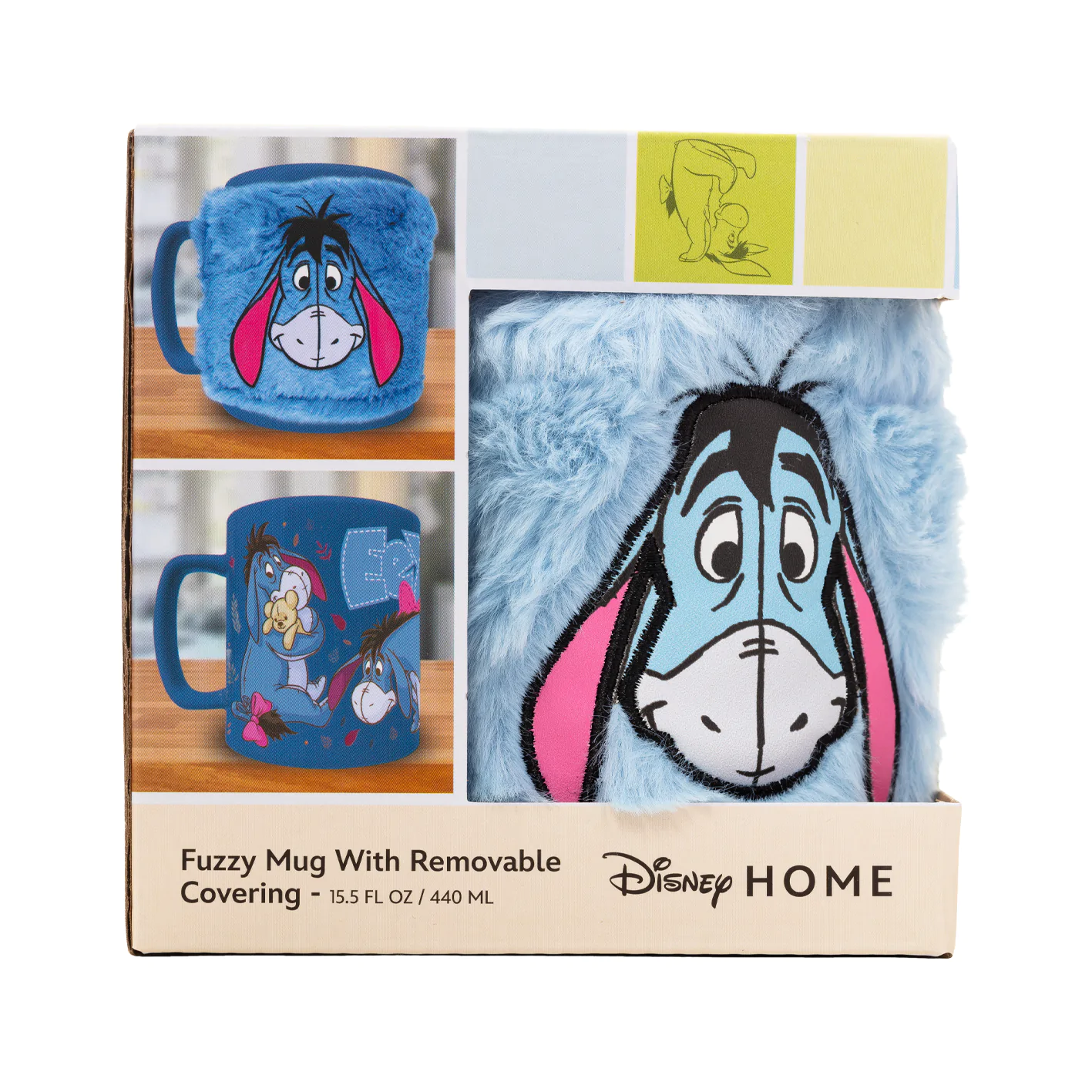 Disney Fuzzy hrnek Winnie the Pooh Eeyore fotografii produktu