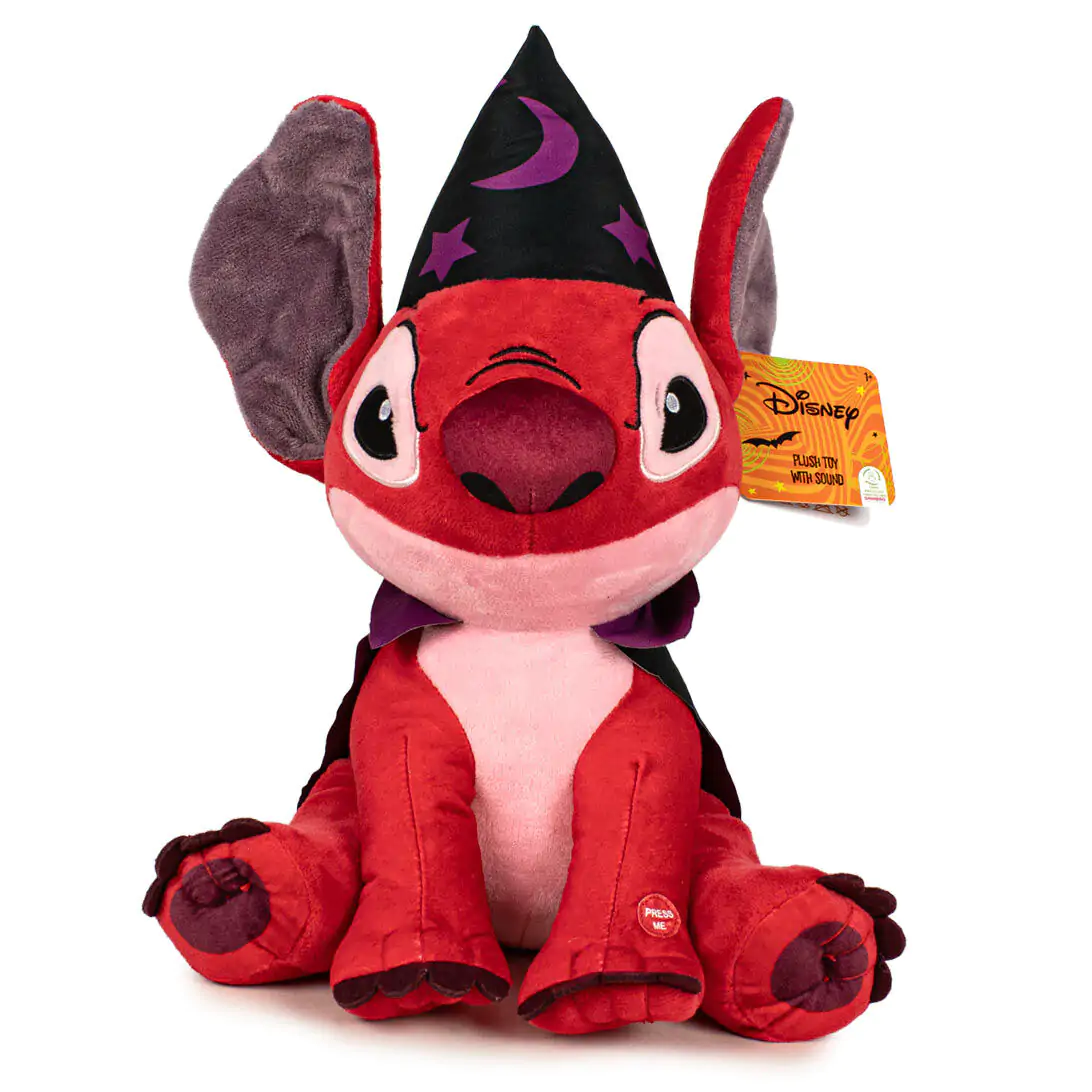 Disney Halloween Stitch Leroy plyšová hračka se zvukem 28 cm fotografii produktu