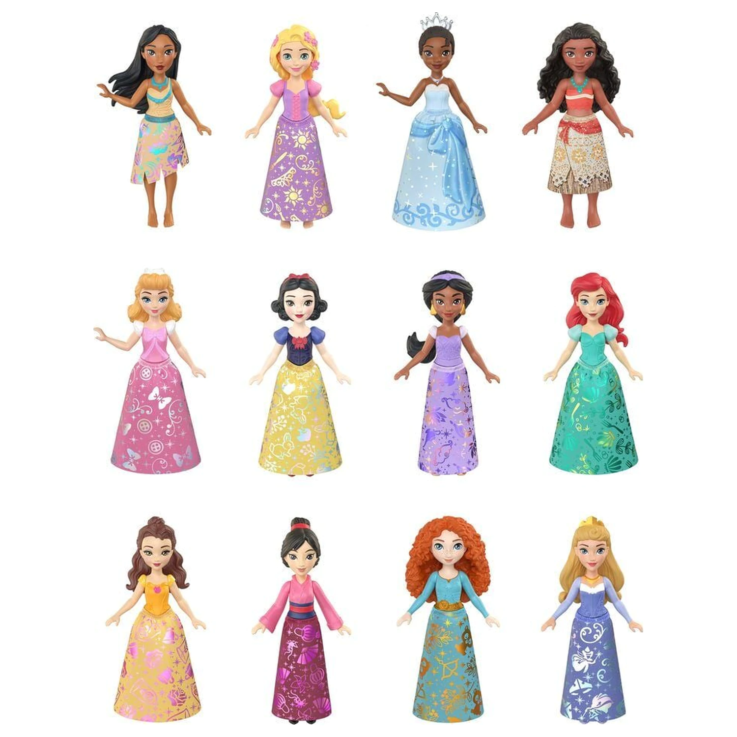 Disney Princess balení 12 figurek fotografii produktu