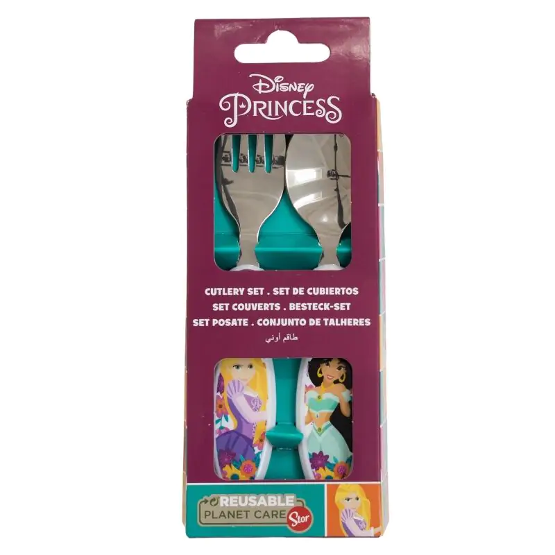 Disney Princess Set 2 kovové příbory fotografii produktu