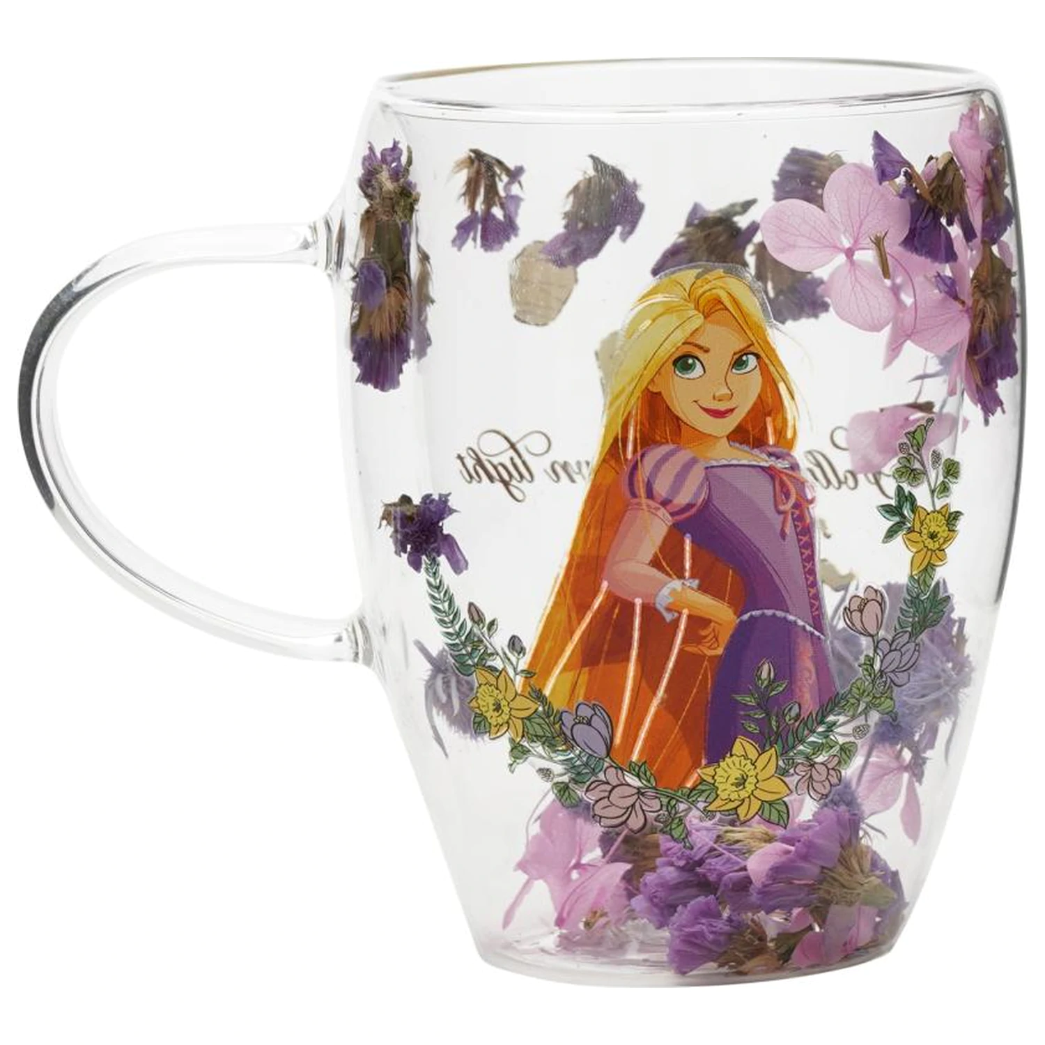Disney Princess Rapunzel Sklenice se sušenými květinami 300 ml fotografii produktu