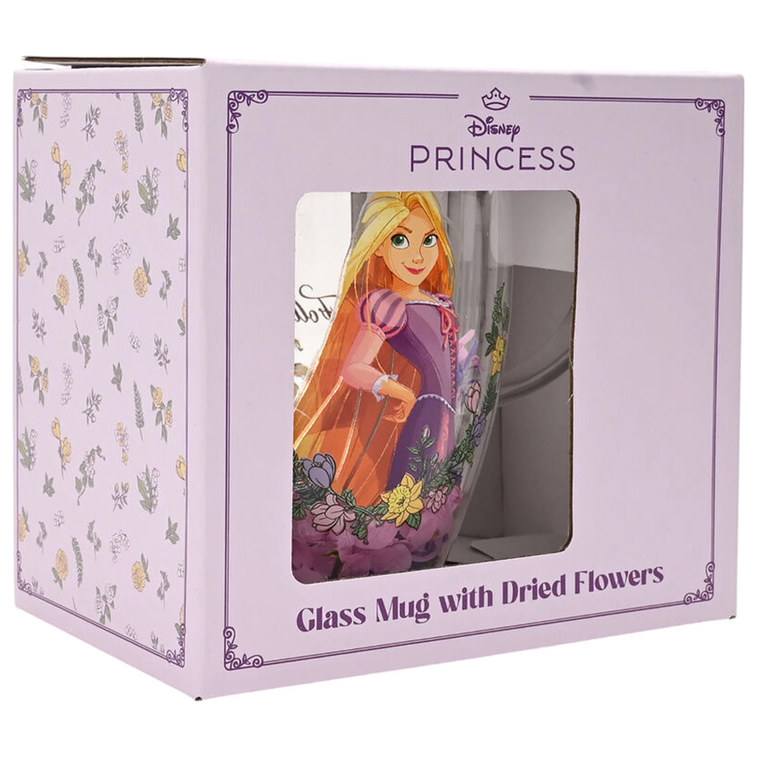 Disney Princess Rapunzel Sklenice se sušenými květinami 300 ml fotografii produktu